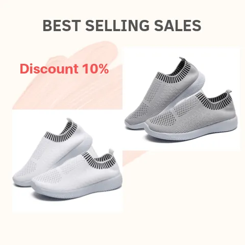 Cilool Mesh Women Casual Slip On Shoes