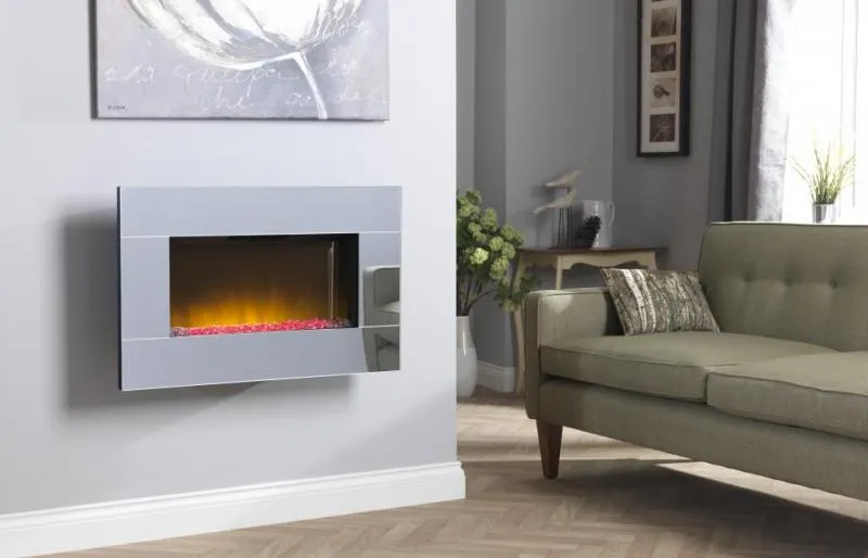 Dimplex Diamantique Wall Mounted Optiflame Electric Fire