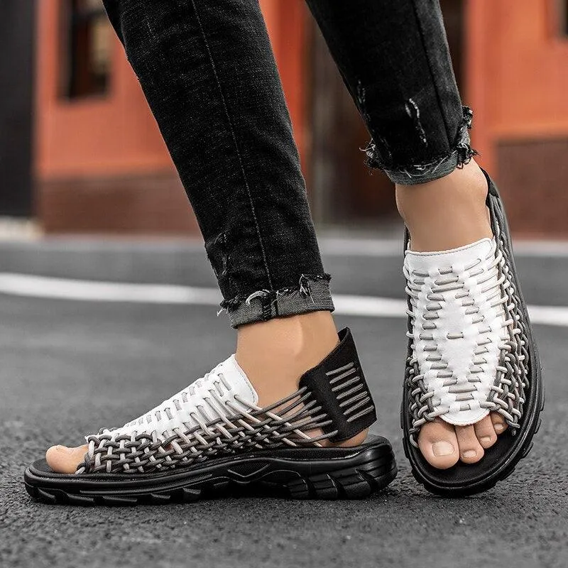 Ethnic Woven Summer Sandals