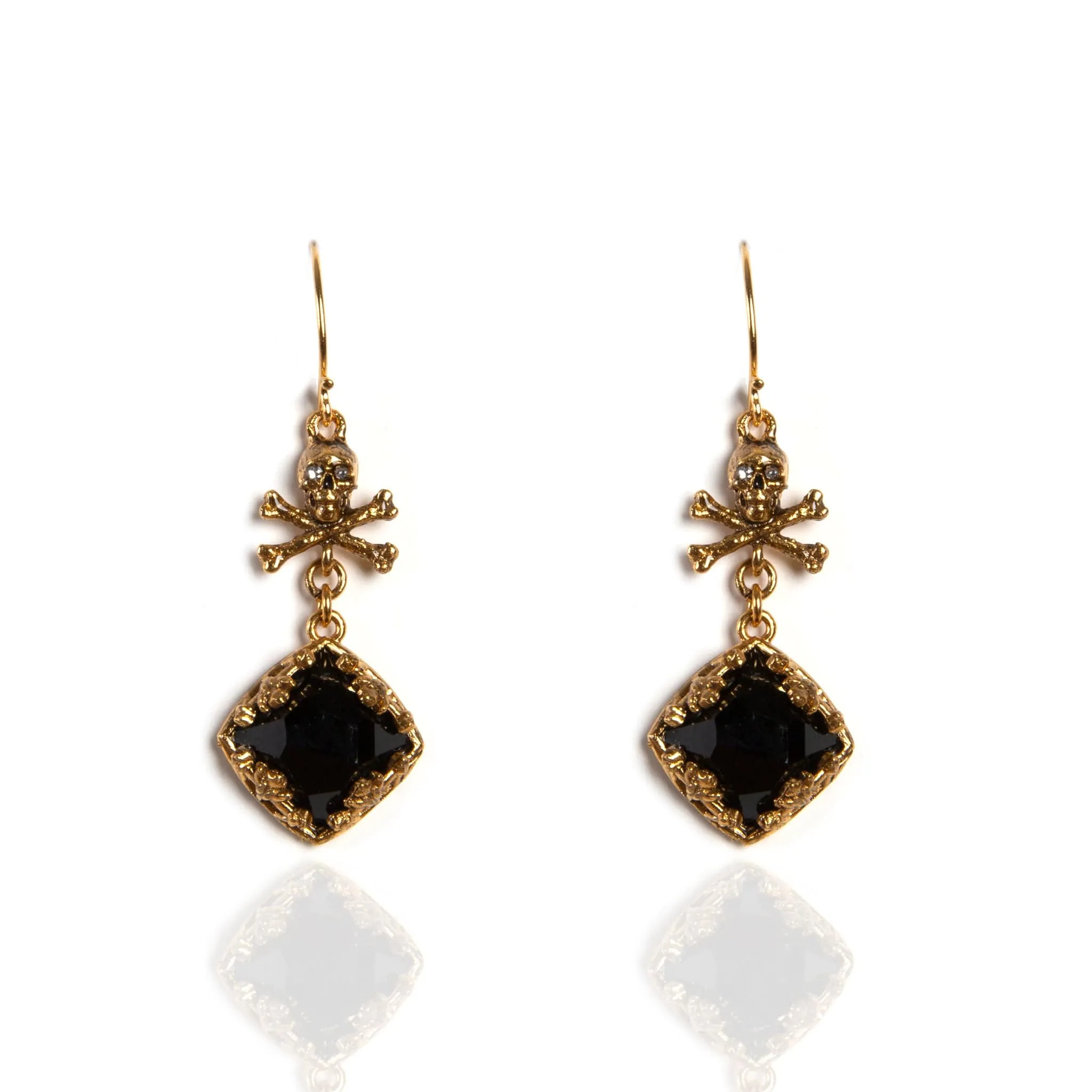 Skull Treasure Earrings