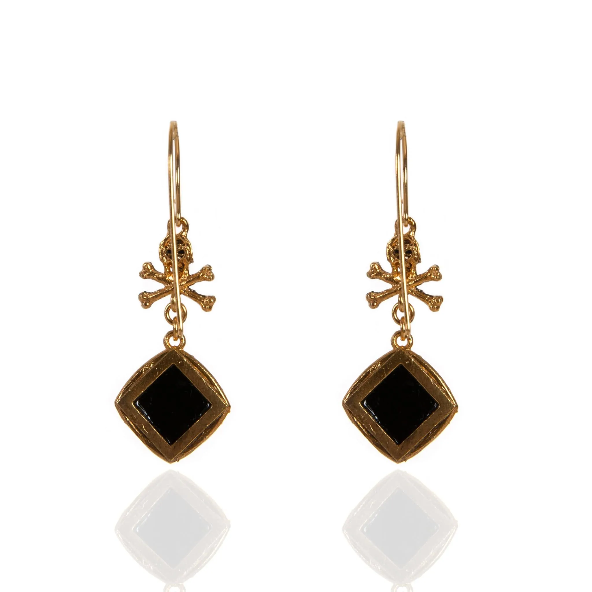 Skull Treasure Earrings